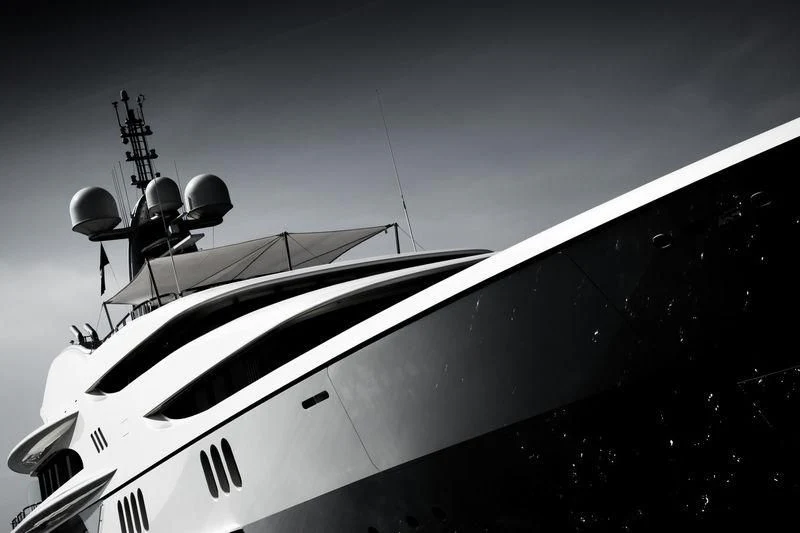a close-up of a boat aboard FIREBIRD Yacht for Charter
