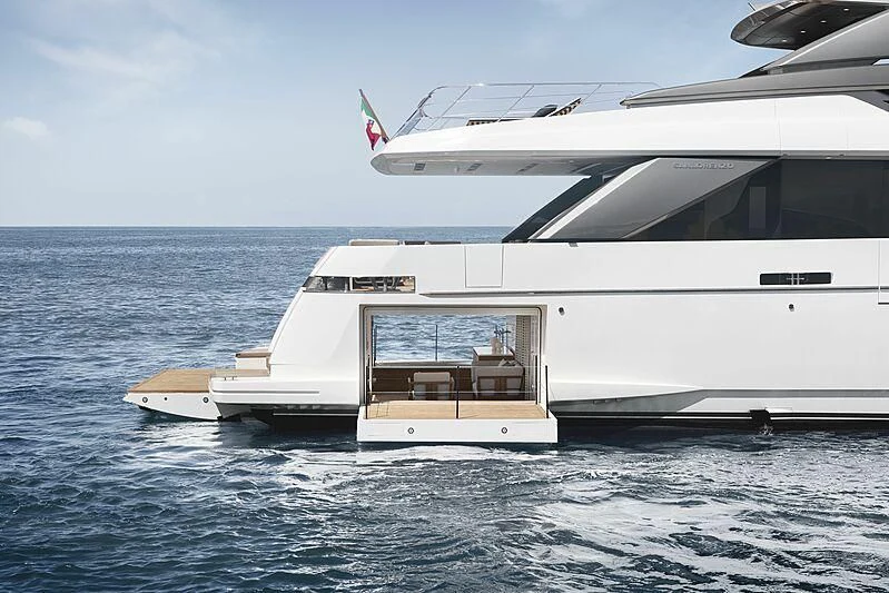 a boat on the water aboard EROS Yacht for Sale