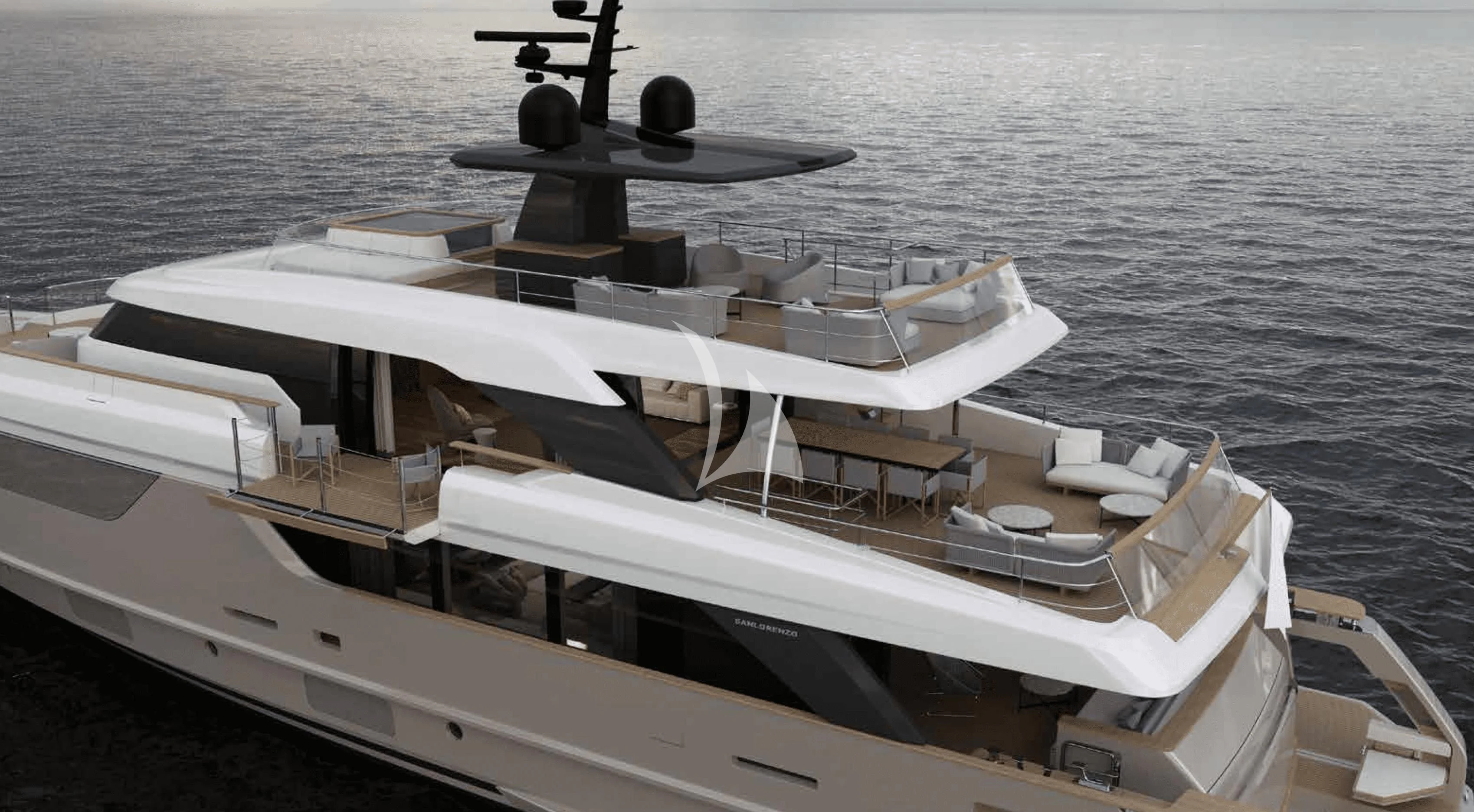 a boat on the water aboard EROS Yacht for Sale
