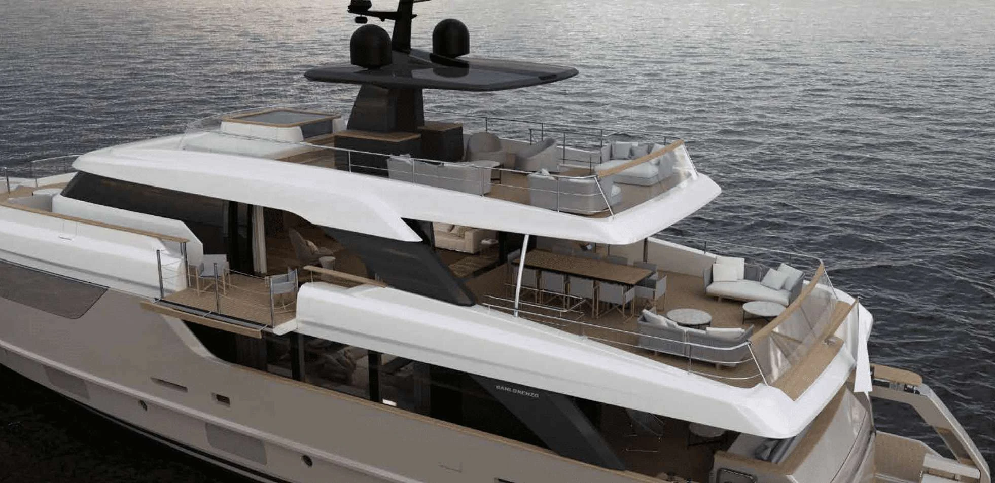 a boat on the water aboard EROS Yacht for Sale