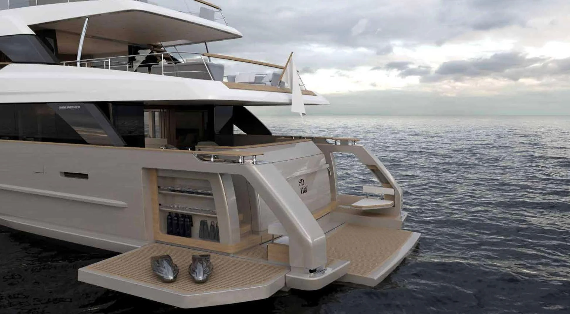 a boat on the water aboard EROS Yacht for Sale