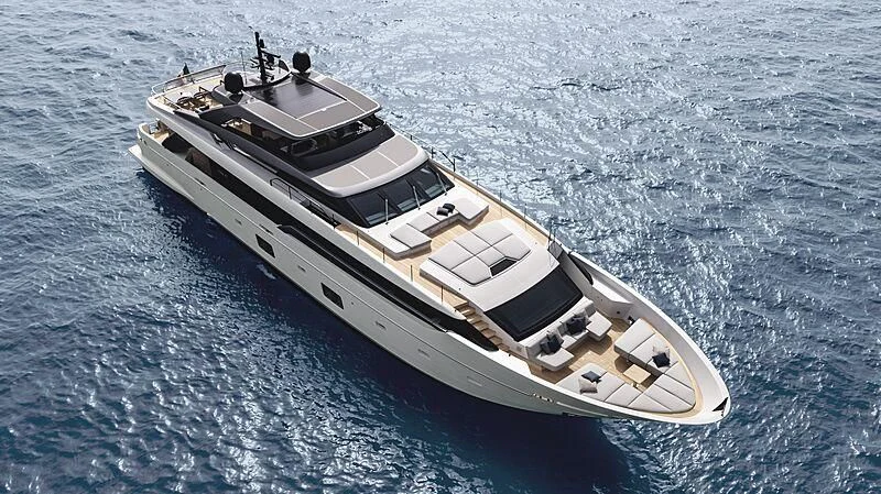a boat on the water aboard EROS Yacht for Sale