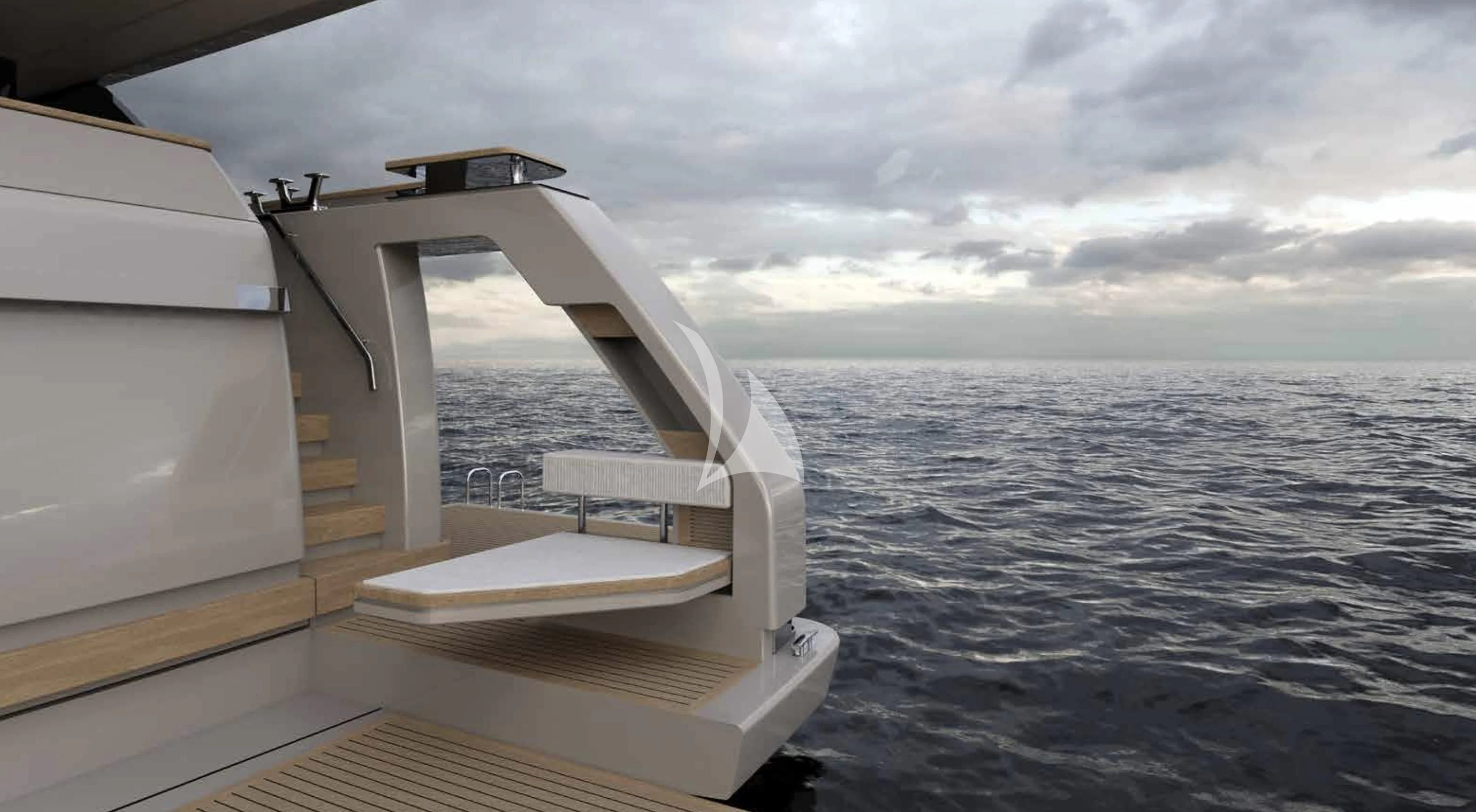 a boat on the water aboard EROS Yacht for Sale