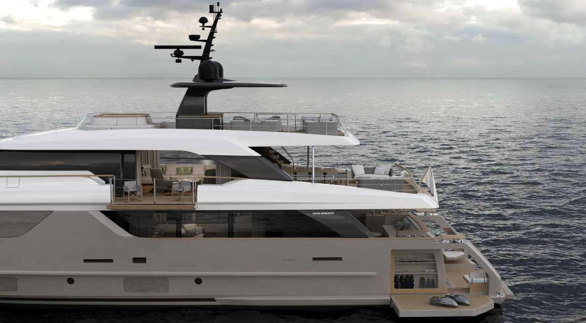a boat on the water aboard EROS Yacht for Sale