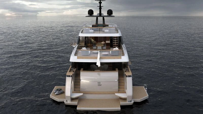 a boat in the water aboard EROS Yacht for Sale