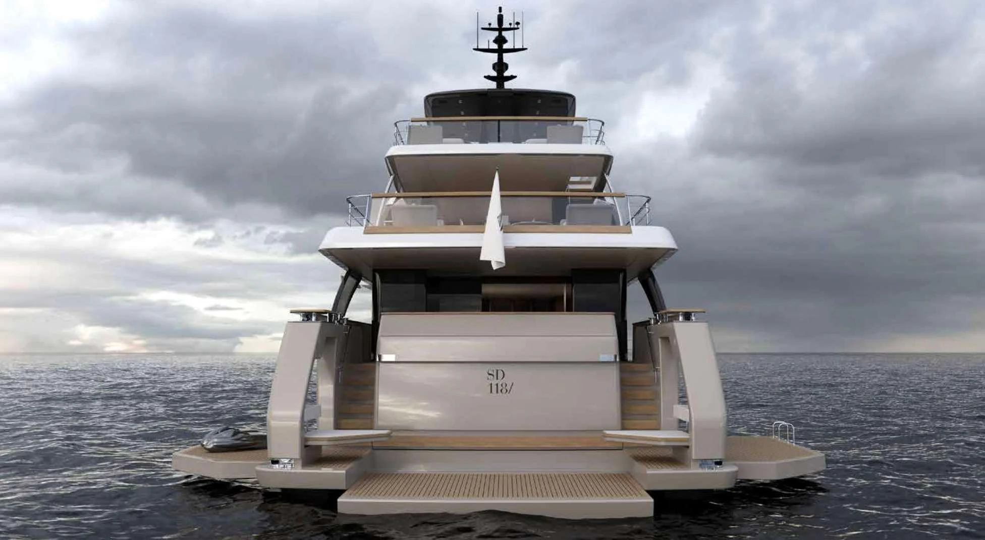 a boat in the water aboard EROS Yacht for Sale