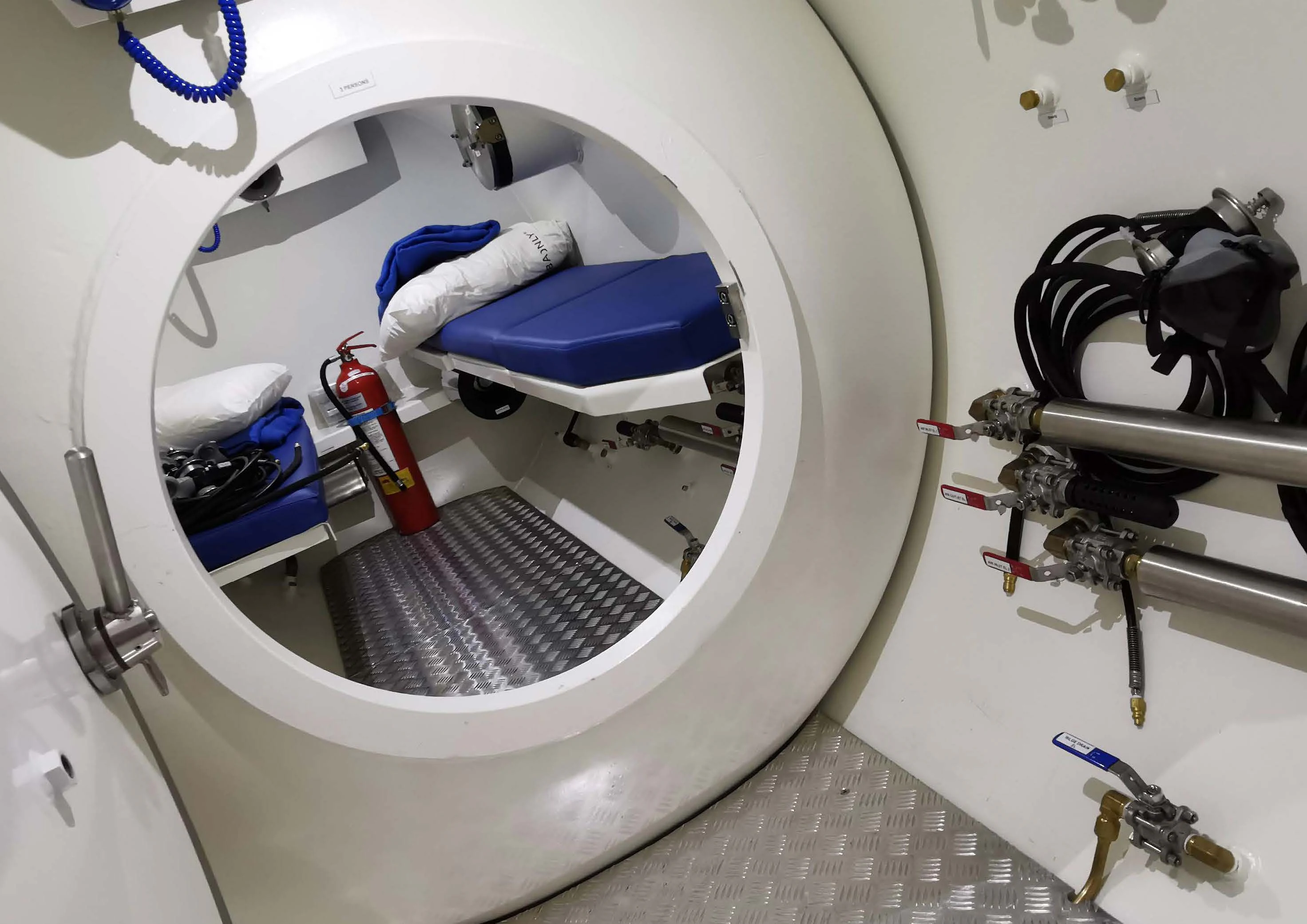 a machine with a vent aboard KALM Yacht for Sale