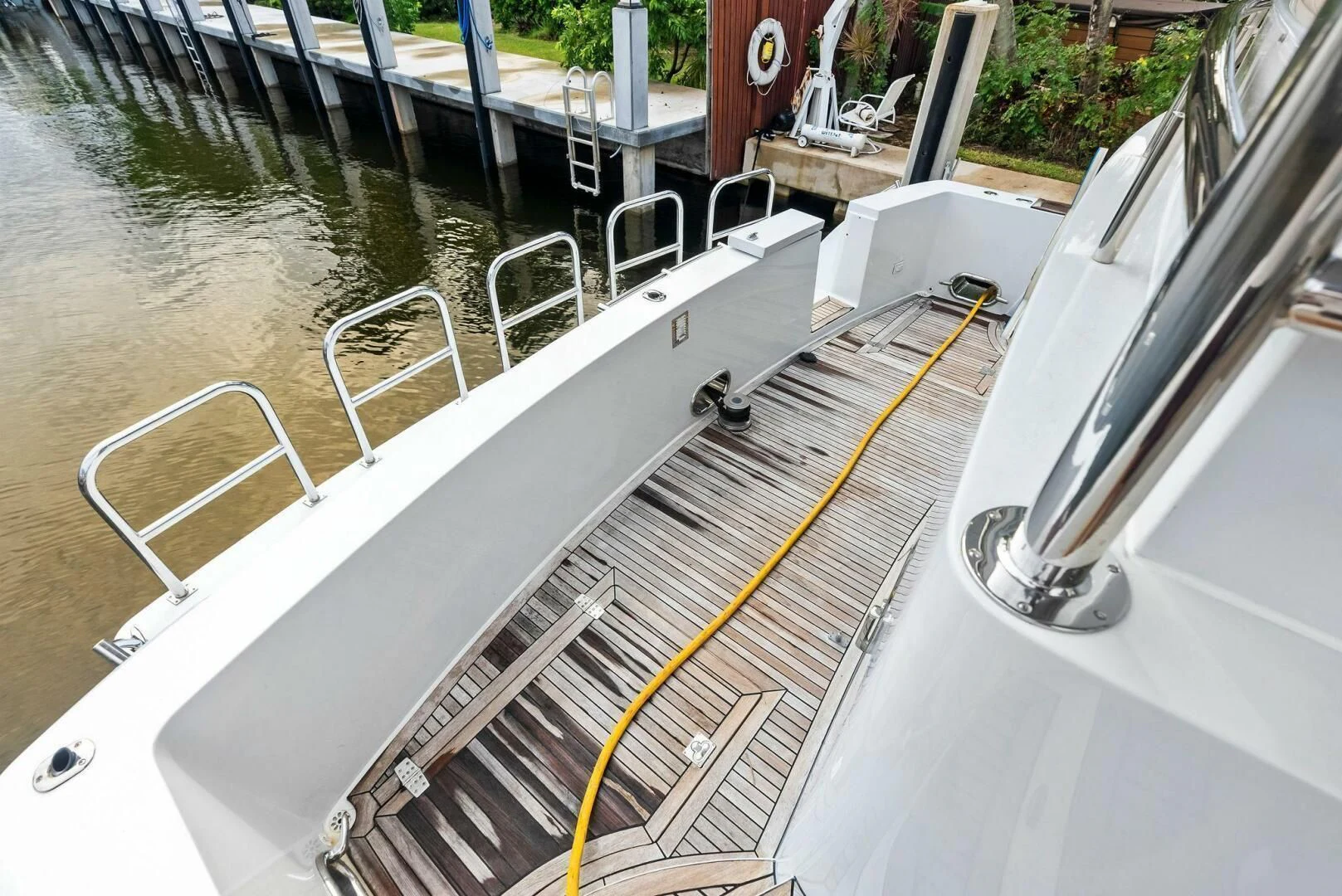 a boat on the water aboard TORTUGA Yacht for Sale