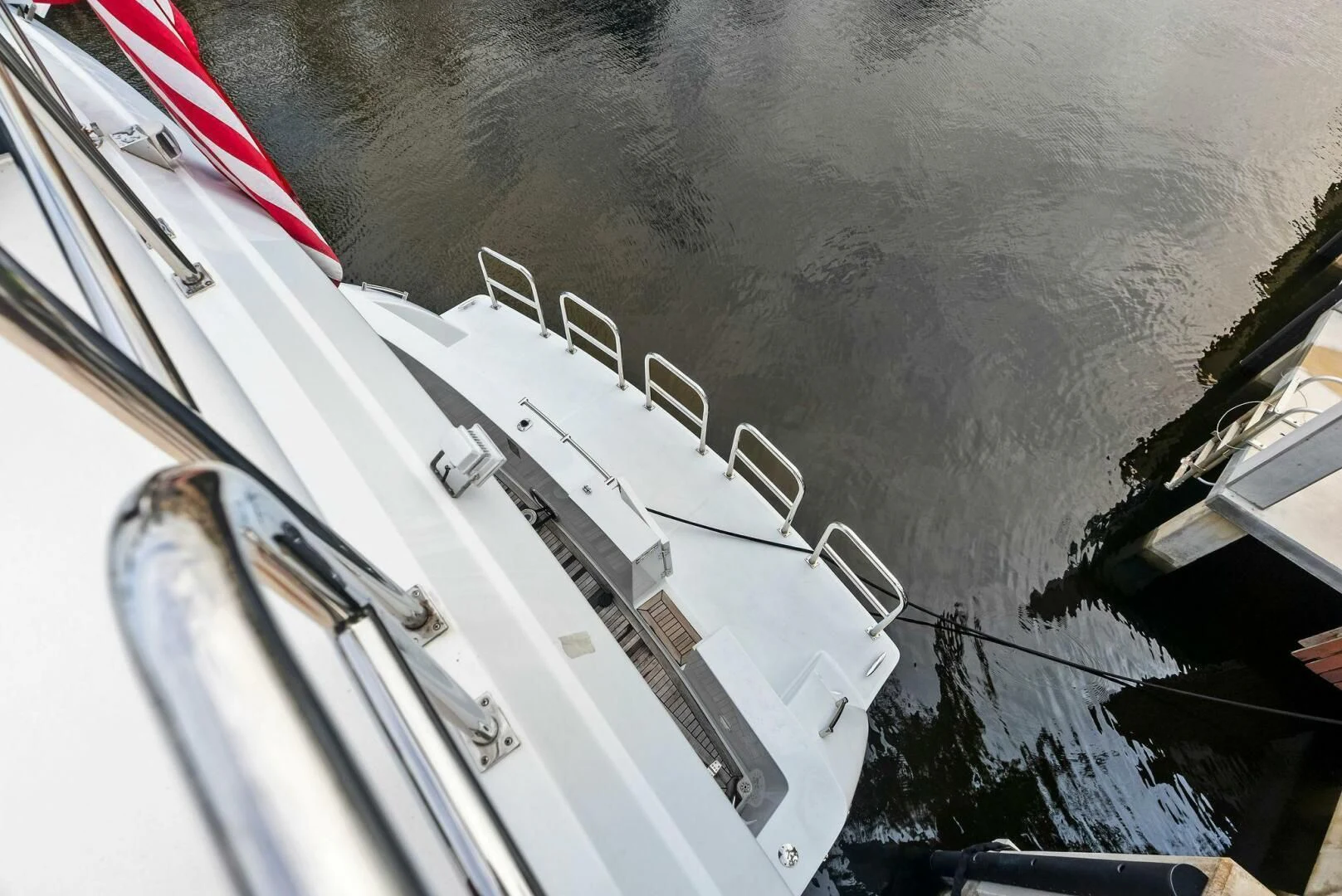 a boat on the water aboard TORTUGA Yacht for Sale