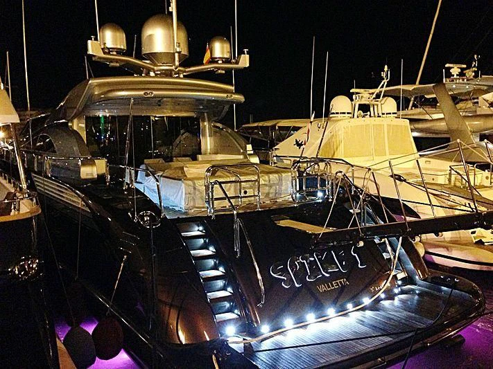 a large metal machine aboard BAGHEERA Yacht for Sale