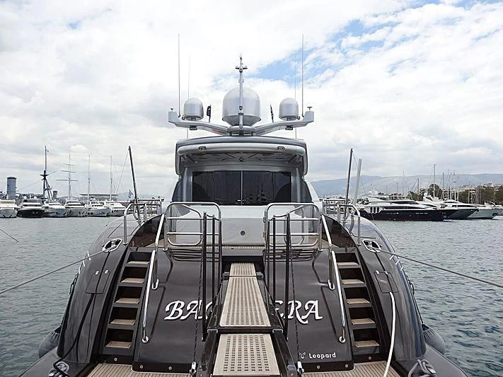 a boat on the water aboard BAGHEERA Yacht for Sale