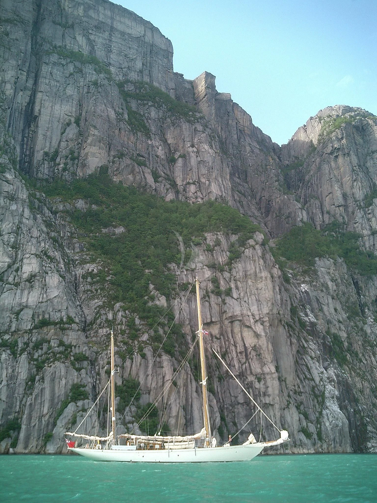 a boat in the water aboard HALCYON Yacht for Sale