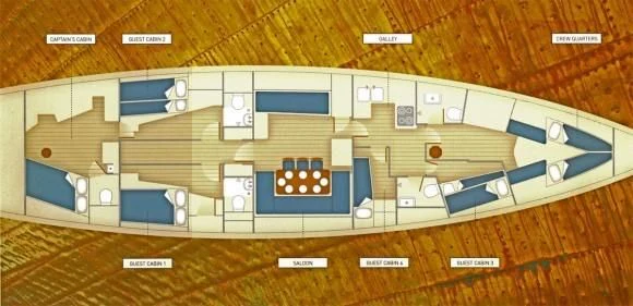 a screenshot of a computer game aboard HALCYON Yacht for Sale