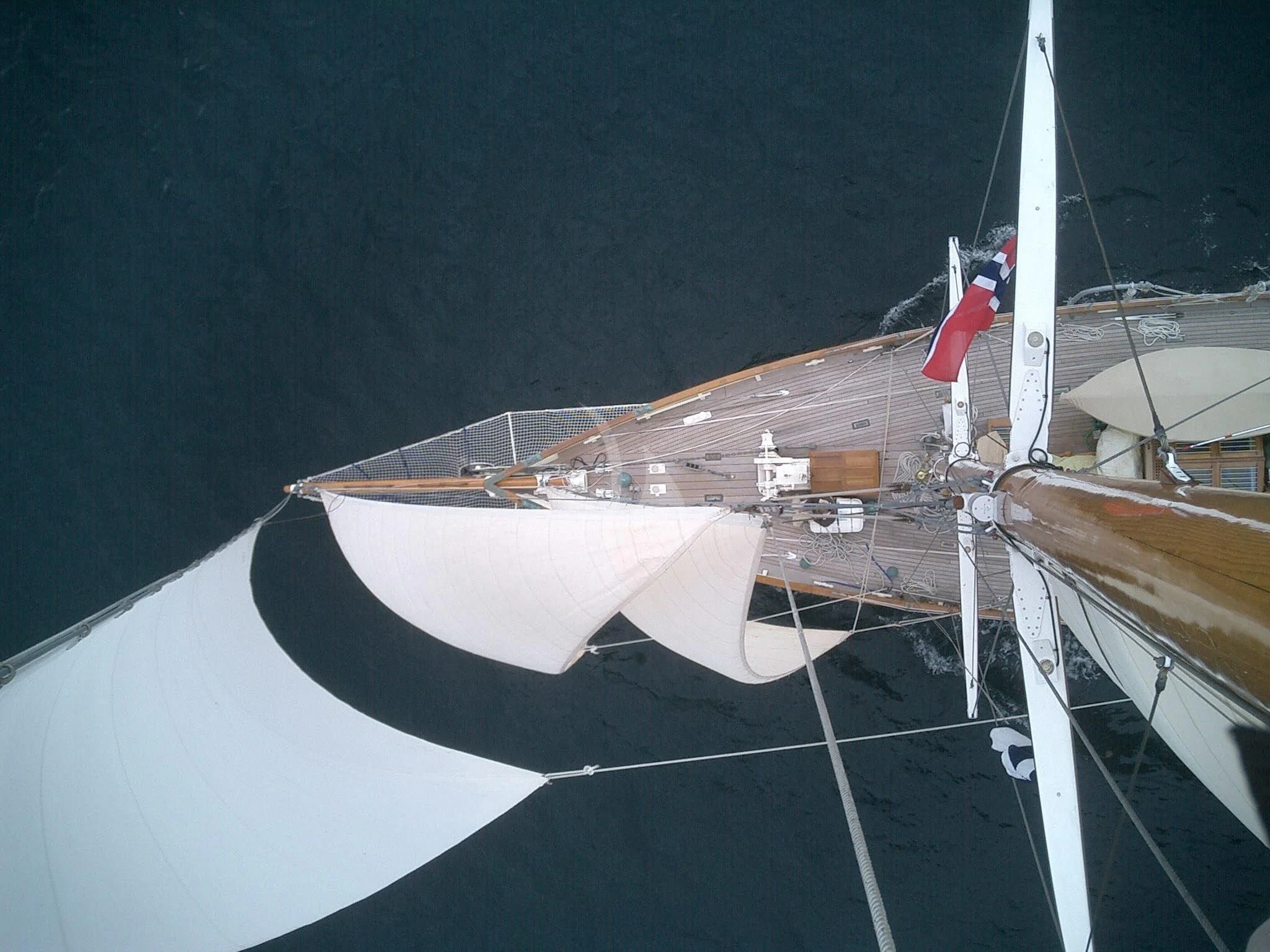 a boat on the water aboard HALCYON Yacht for Sale