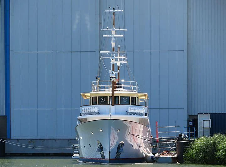 a boat in the water aboard ISTROS Yacht for Sale