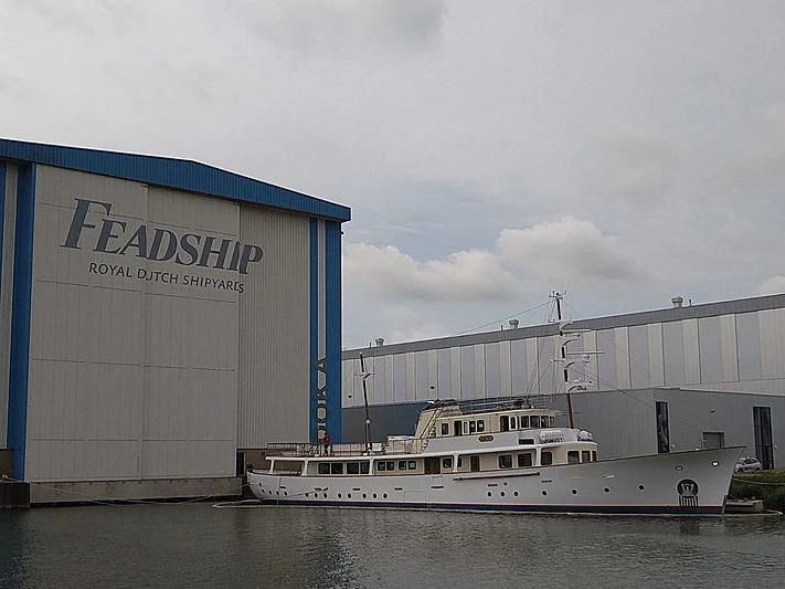 a boat in the water aboard ISTROS Yacht for Sale