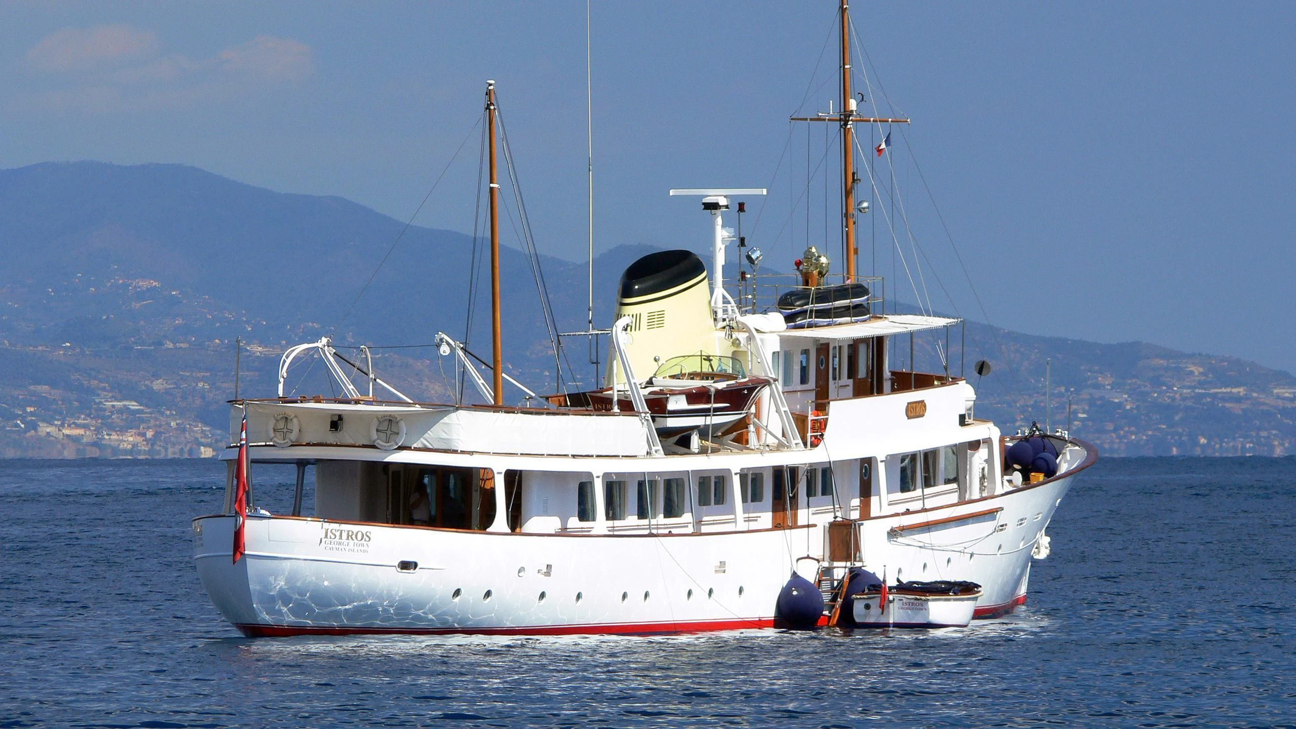 a boat in the water aboard ISTROS Yacht for Sale