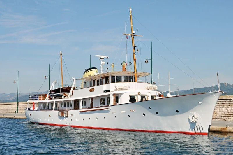 a boat in the water aboard ISTROS Yacht for Sale