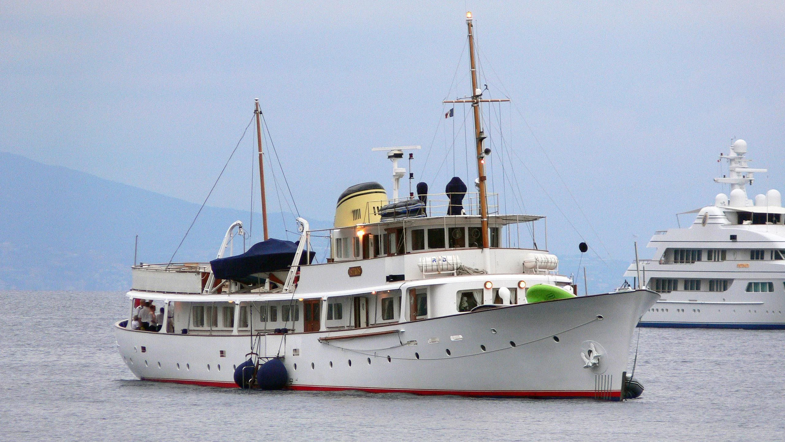 a boat in the water aboard ISTROS Yacht for Sale