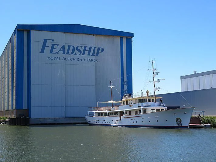 a boat in the water aboard ISTROS Yacht for Sale