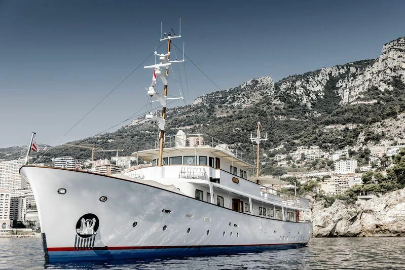 a boat in the water aboard ISTROS Yacht for Sale