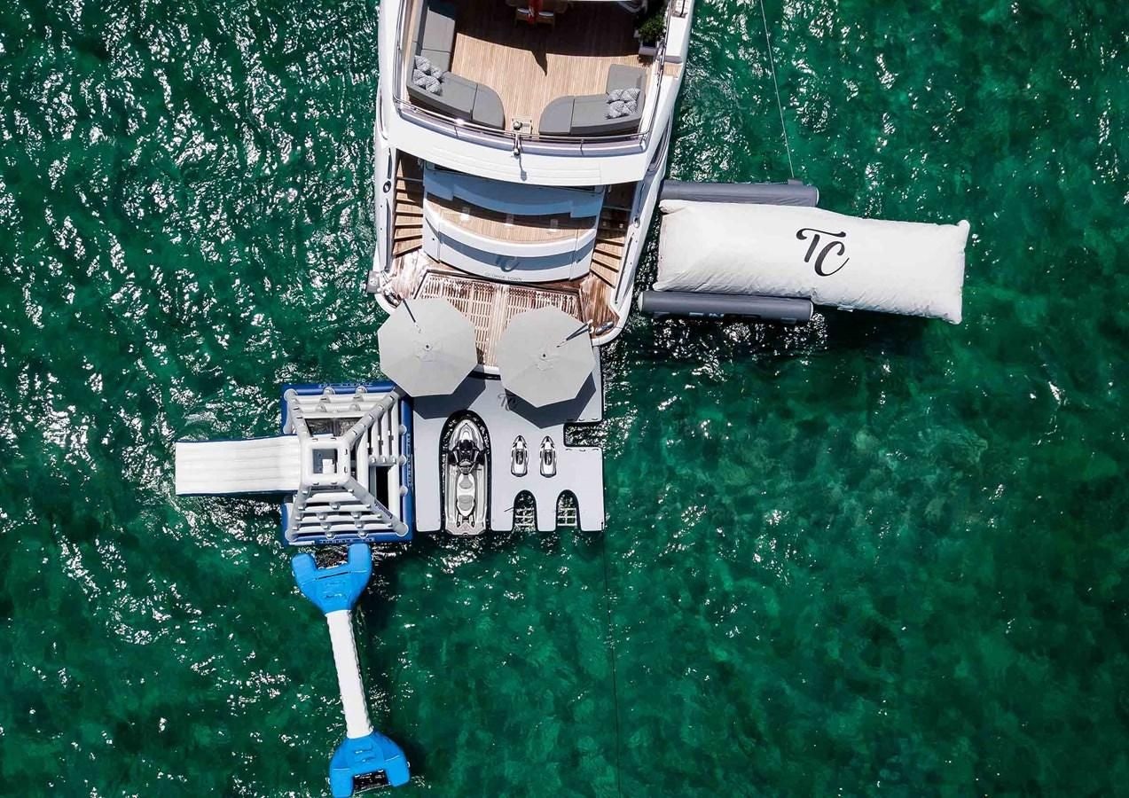 a satellite in the sky aboard CAPTAIN MORGAN III Yacht for Sale