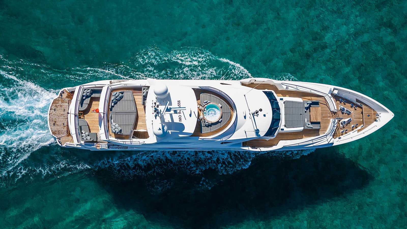 a ship in the water aboard CAPTAIN MORGAN III Yacht for Sale