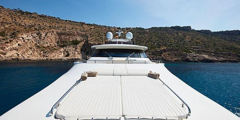 a boat on the water aboard BEST OFF Yacht for Charter
