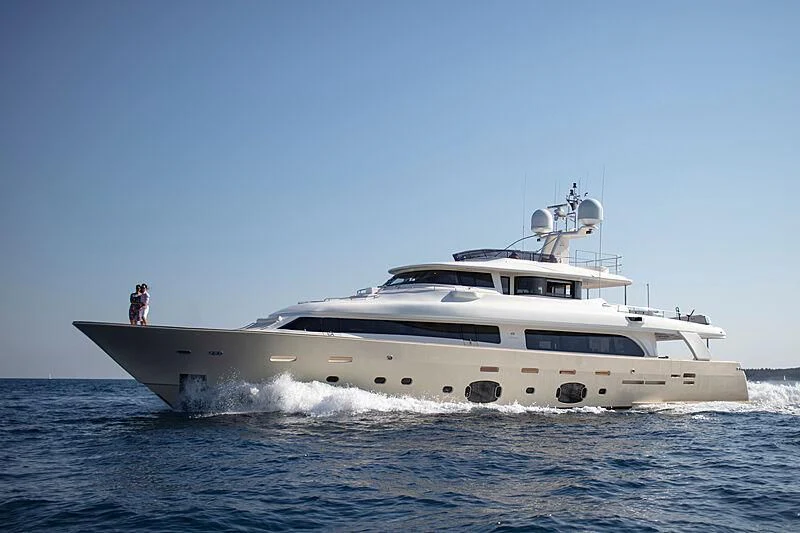 a boat on the water aboard BEST OFF Yacht for Charter