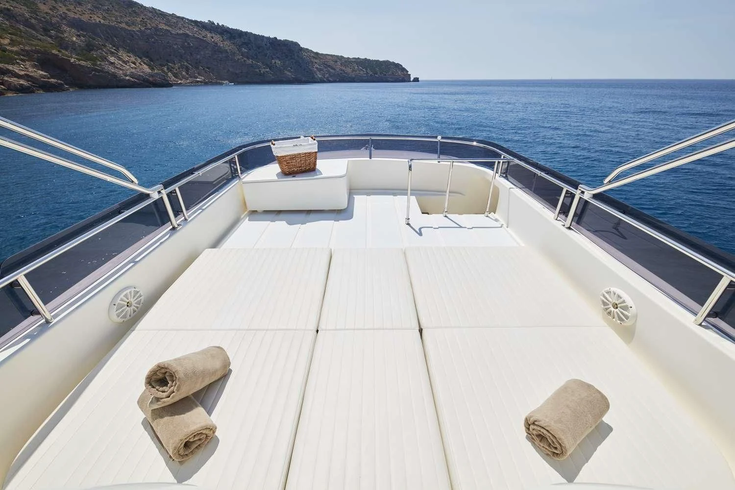 a boat on the water aboard BEST OFF Yacht for Charter