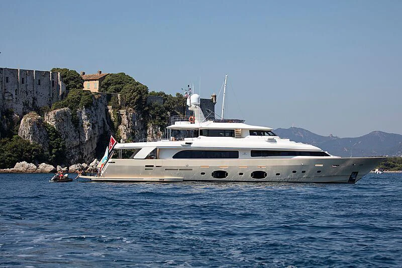 a boat on the water aboard BEST OFF Yacht for Charter