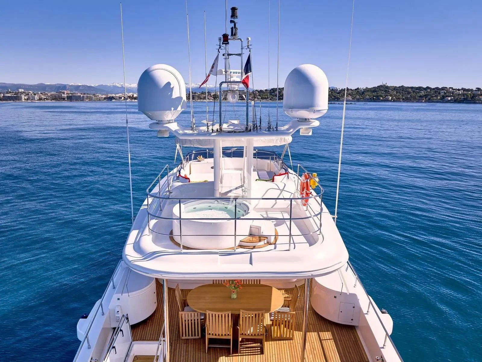 a boat on the water aboard BEST OFF Yacht for Charter