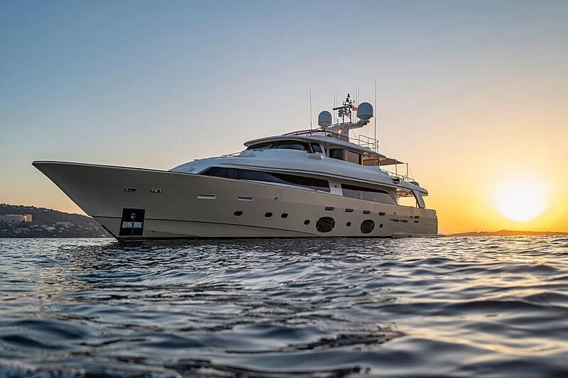 a ship in the water aboard BEST OFF Yacht for Charter