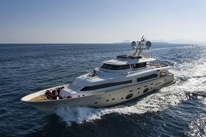a boat in the water aboard BEST OFF Yacht for Charter
