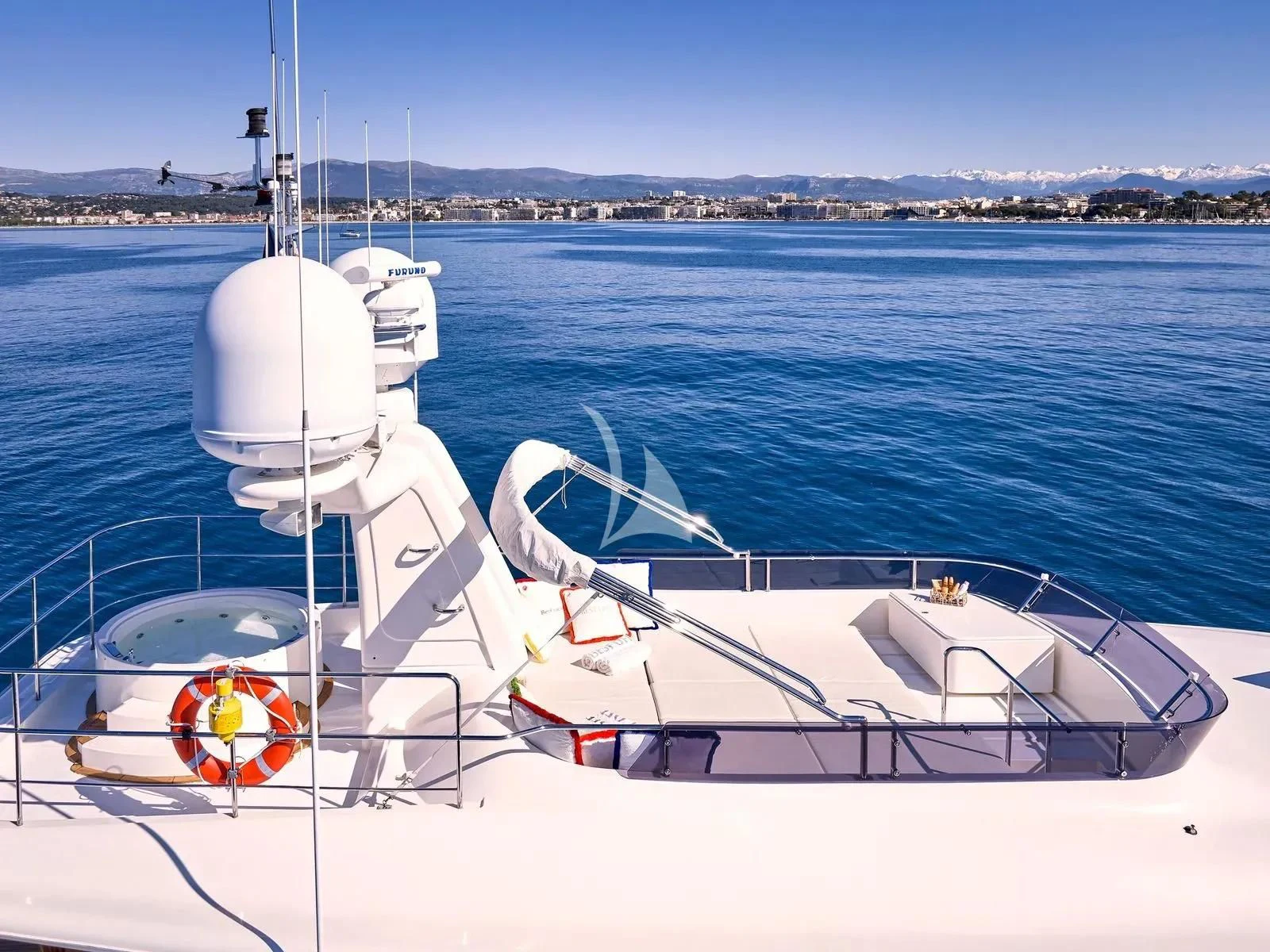 a boat on the water aboard BEST OFF Yacht for Charter