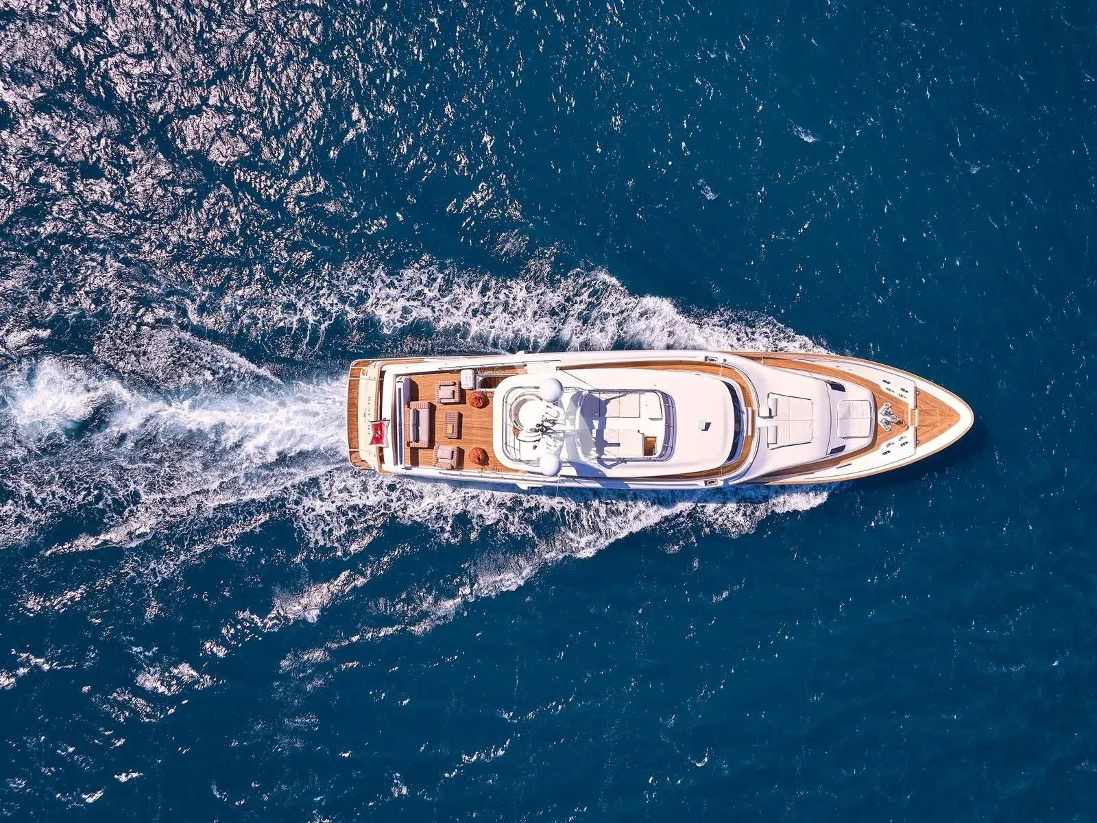 a floating space ship in outer space aboard BEST OFF Yacht for Charter