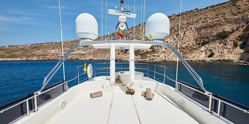 a boat on the water aboard BEST OFF Yacht for Charter