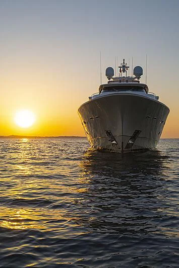 a boat in the water aboard BEST OFF Yacht for Charter