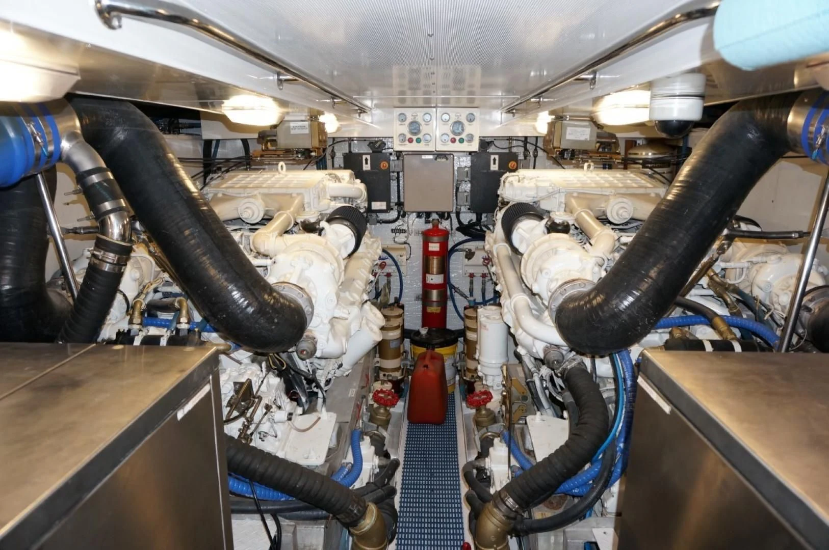 a machine with a large pipe aboard SWEET LADY Yacht for Sale