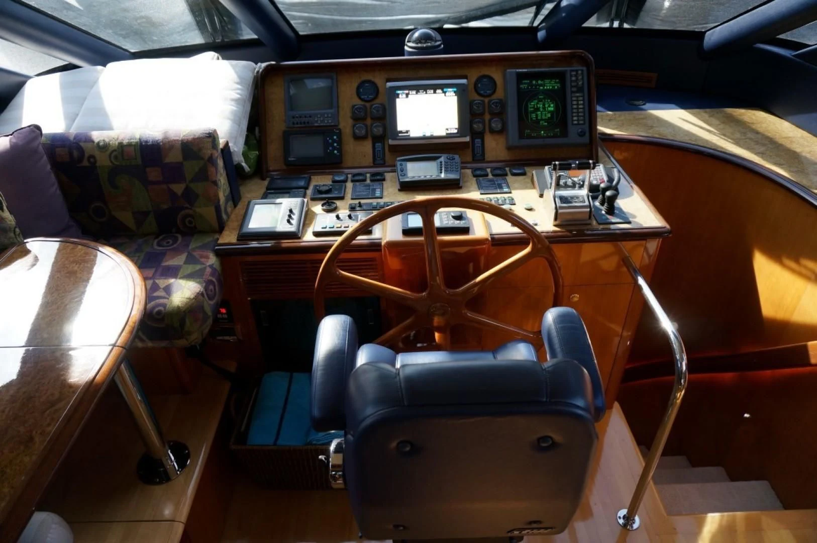 a seat on a bus aboard SWEET LADY Yacht for Sale