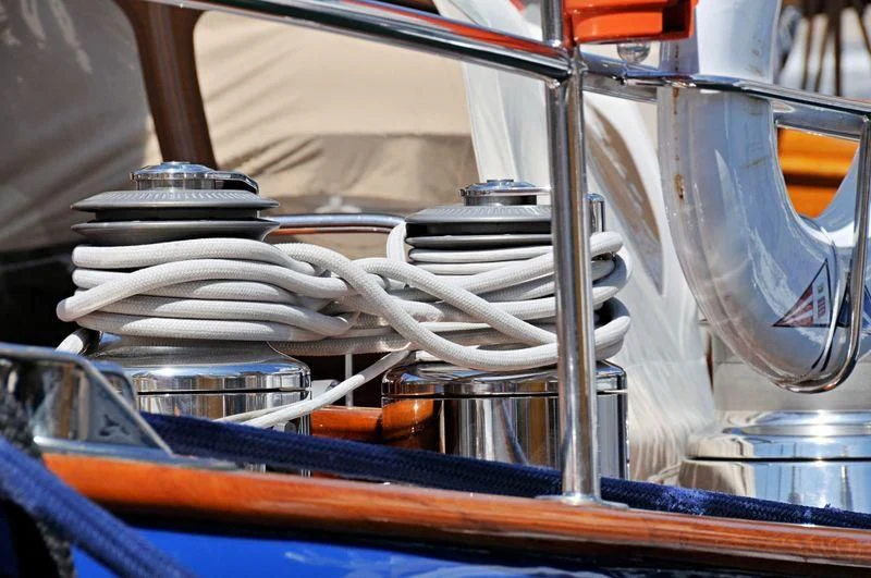 a machine with tubes and tubes aboard ALEJANDRA Yacht for Sale