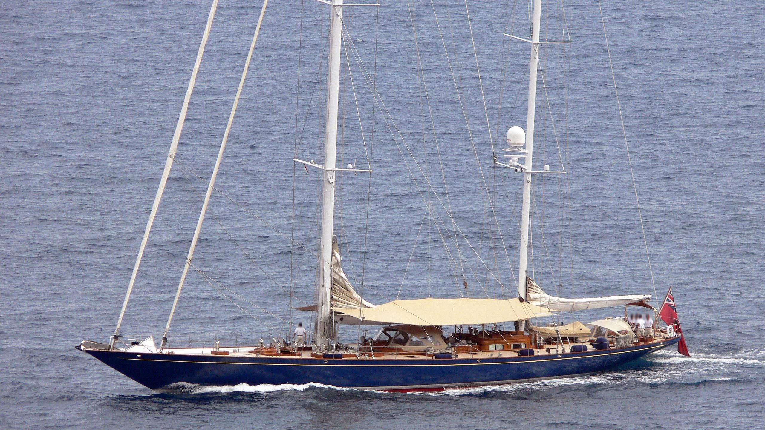 a boat on the water aboard ALEJANDRA Yacht for Sale