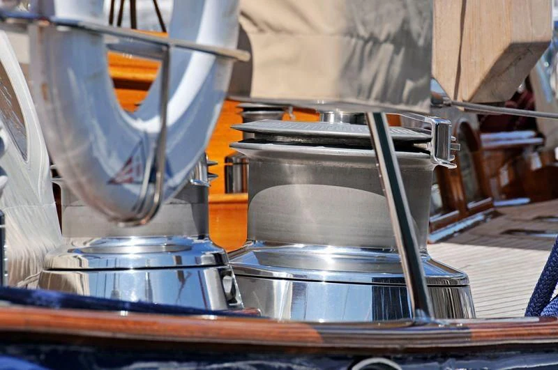 close-up of a machine aboard ALEJANDRA Yacht for Sale