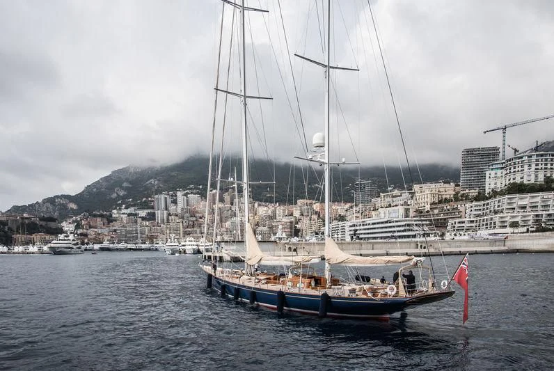a boat in the water aboard ALEJANDRA Yacht for Sale