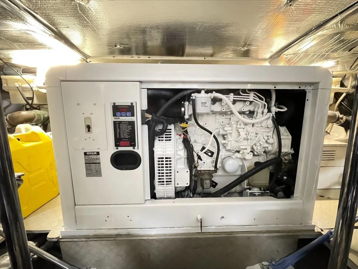 a machine with wires aboard UPTOWN GIRL Yacht for Sale