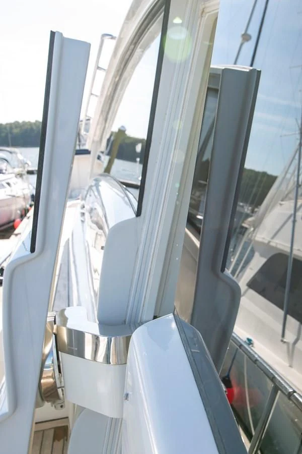 a group of people on a bus aboard UPTOWN GIRL Yacht for Sale