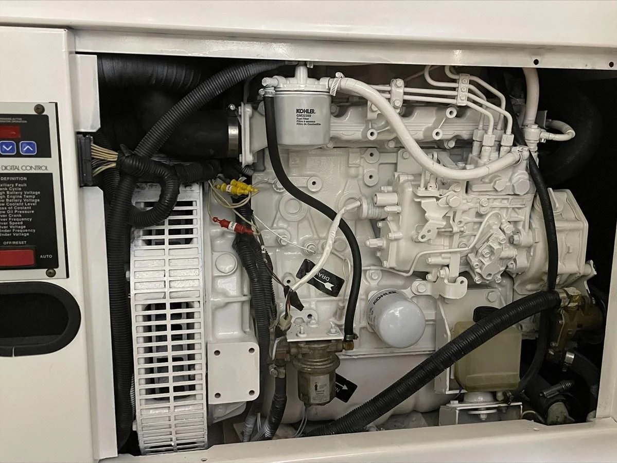 a machine with wires aboard UPTOWN GIRL Yacht for Sale