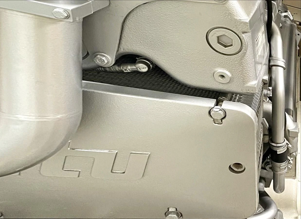 a close-up of a machine aboard UPTOWN GIRL Yacht for Sale