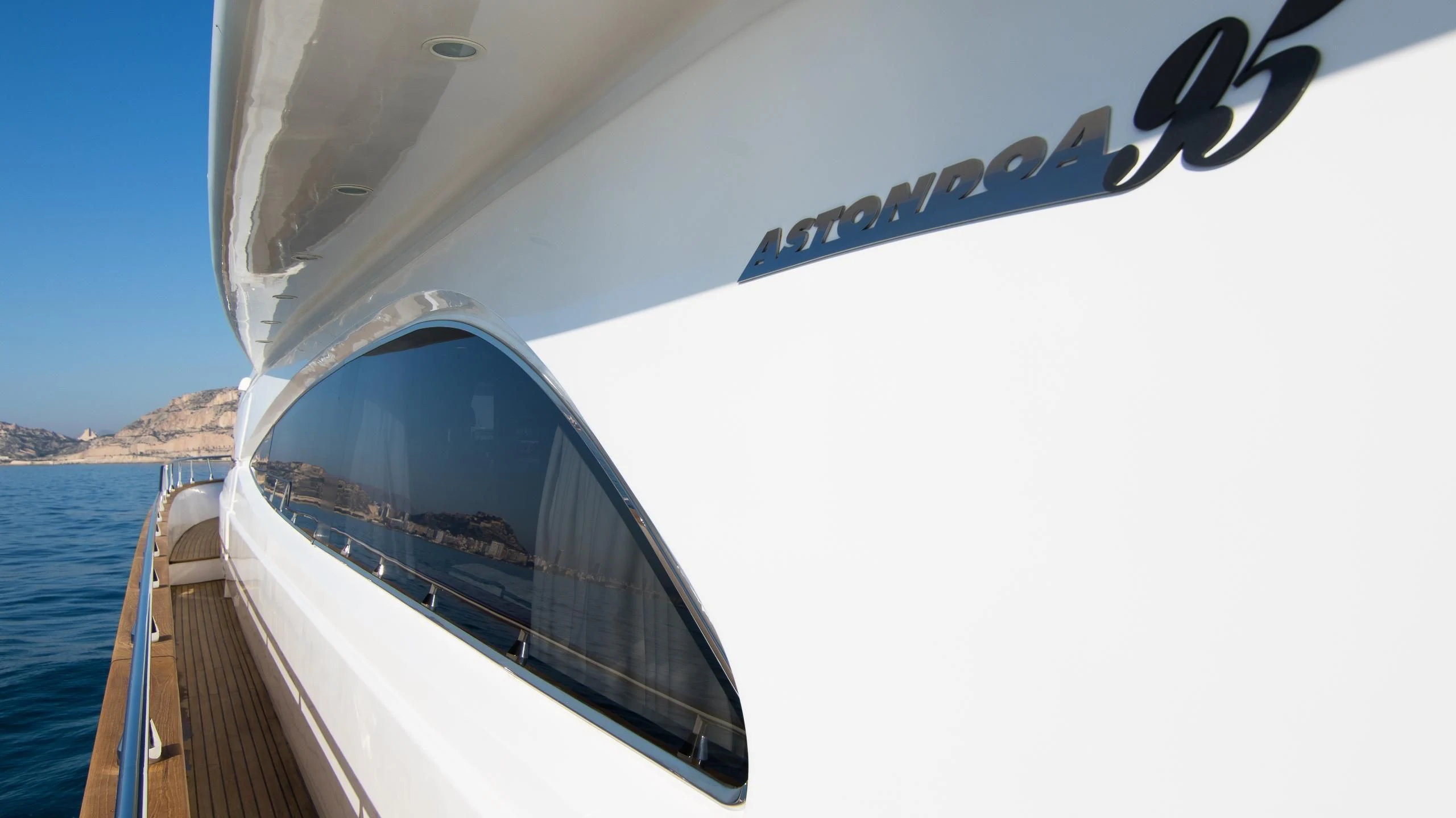 a boat on the water aboard LADY R Yacht for Sale