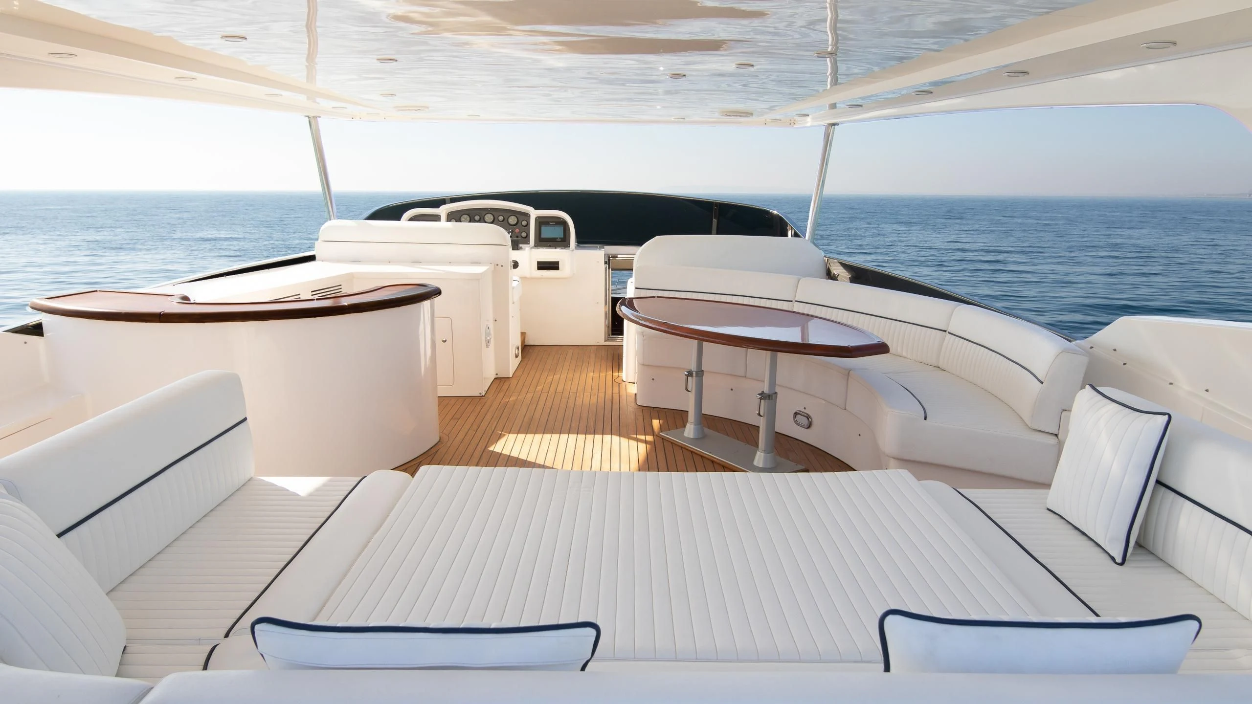 a boat on the water aboard LADY R Yacht for Sale